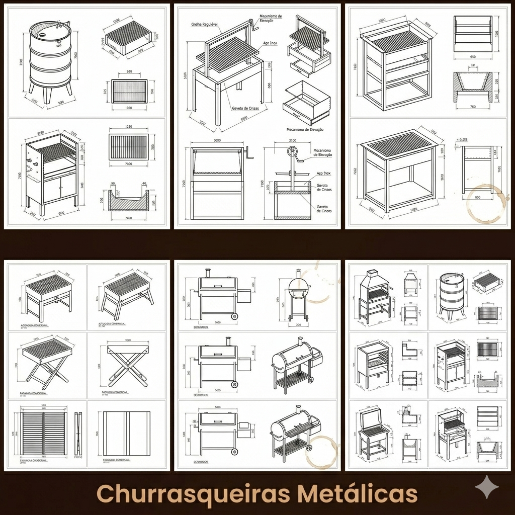 Catálogo de Churrasqueiras Metálicas