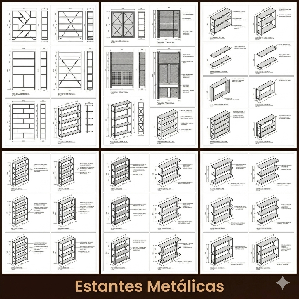 Catálogo de Estantes Metálicas