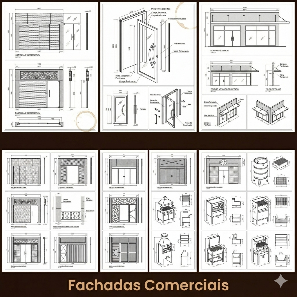 Catálogo de Fachadas Comerciais